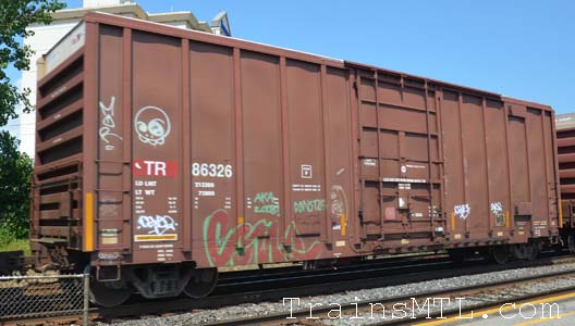 Car/wagon TR86326 left side / coté gauche